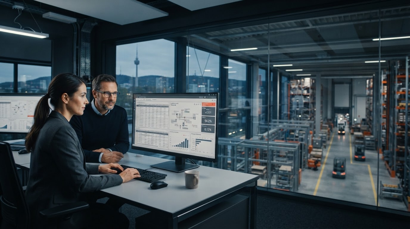Wertelogix data analysis dashboard used for automated wealth monitoring